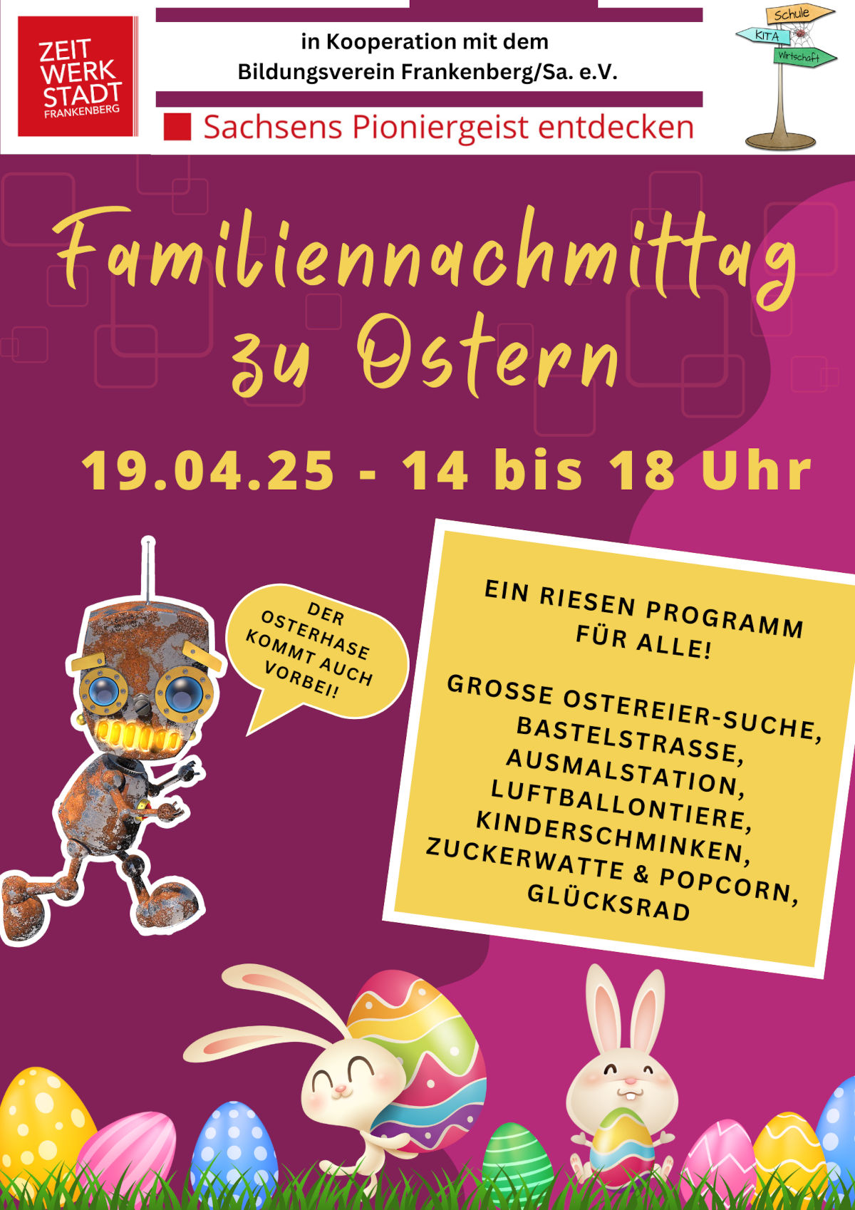 Familiennachmittag zu Ostern