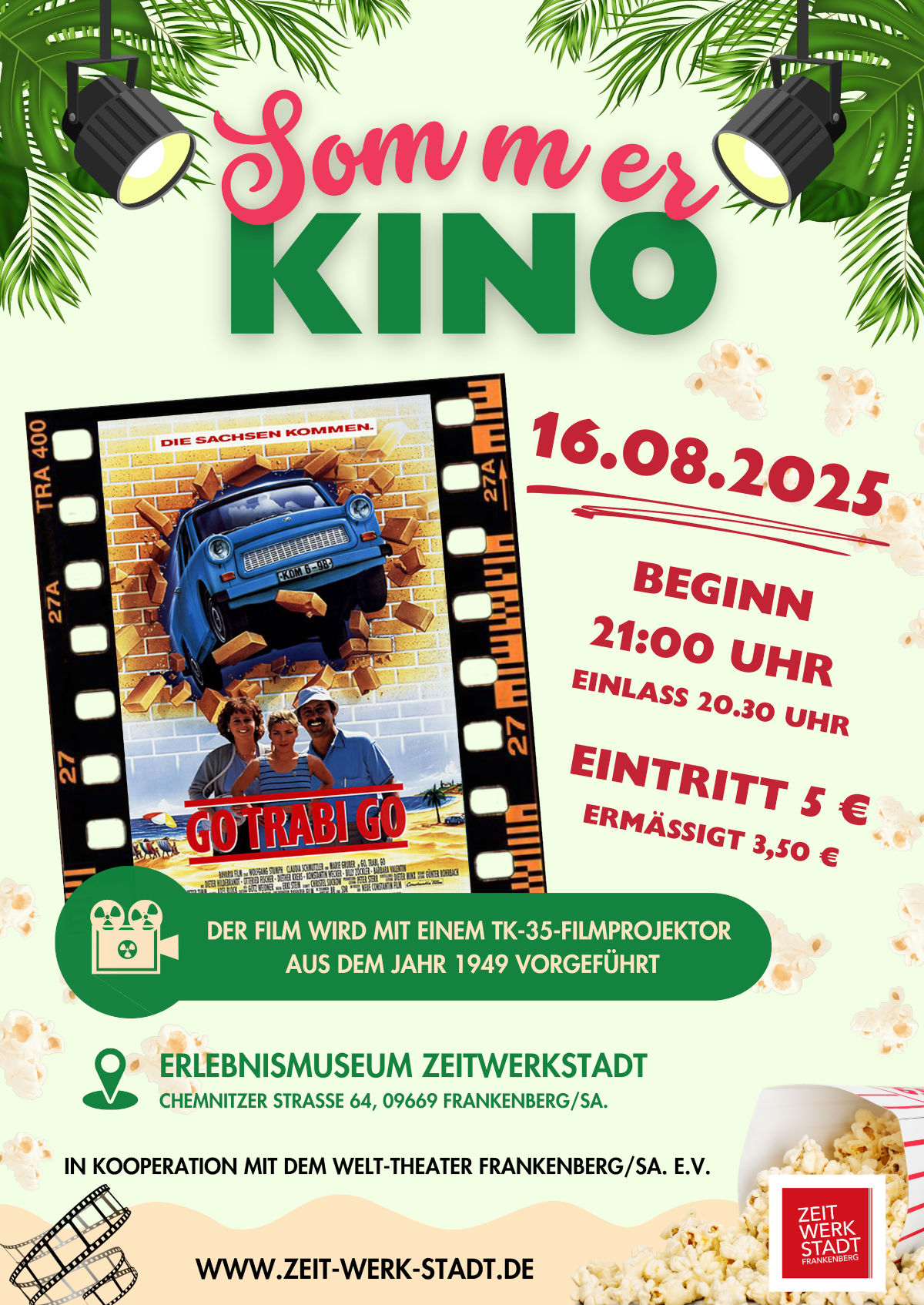 Sommerkino mit "Go Trabi Go"